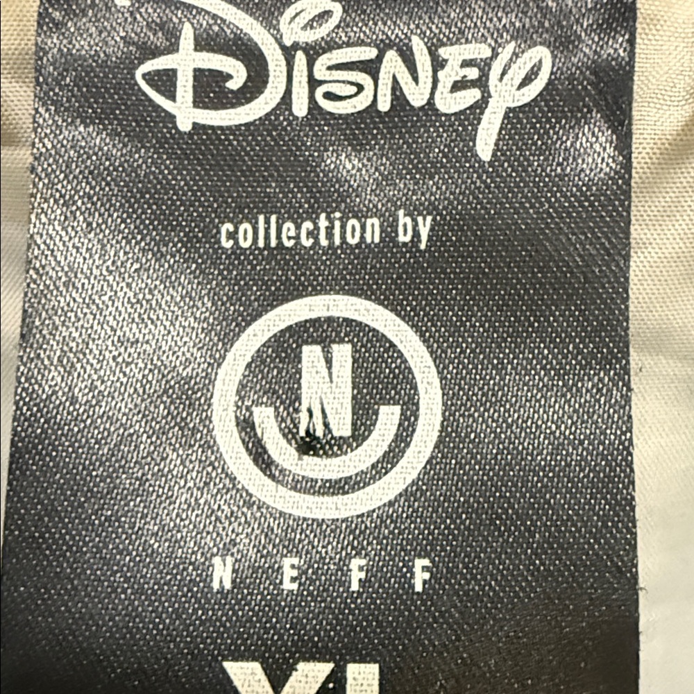 Neff Black Bomber-Style Coach Jacket with Cream Lining - Picture 4 of 4
